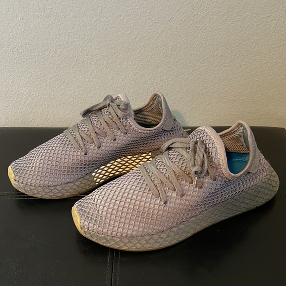Size 9 Men’s adidas Deerupt Runner Grey Three/Grey Four/Footwear White - Picture 3 of 6